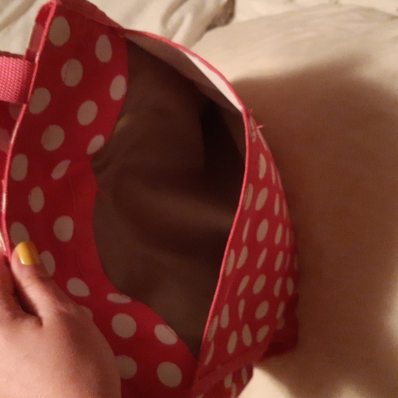 Polka Dot Tote Bag - Picture 2 of 5